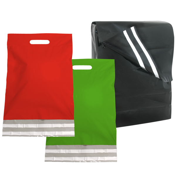selbstklebende Versandbeutel aus Folie in schwarz Tüten Plastik Versandtaschen 