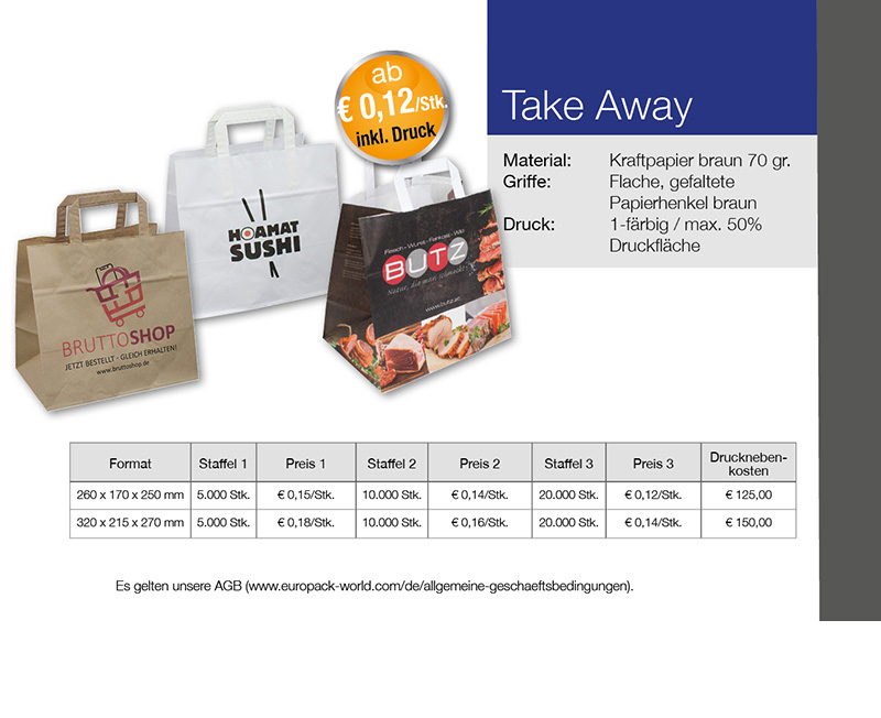 TAKE AWAY