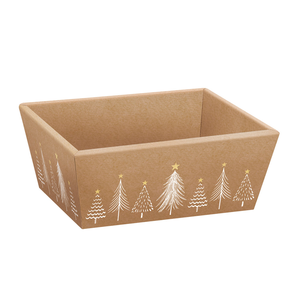 Präsentkorb Modern Christmas 4-eckig