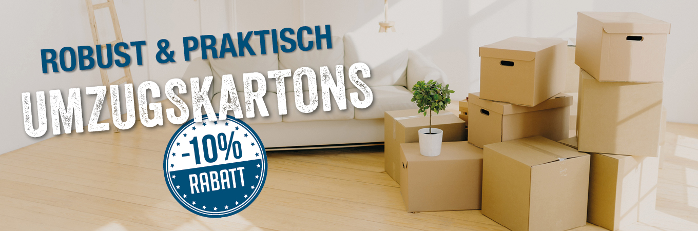 Umzugskartons - robust und praktisch!