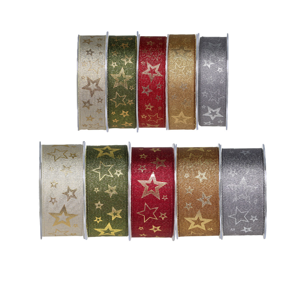 Sternenfunkeln Geschenkband 15 lfm Sternenfunkeln Geschenkband 15 lfm