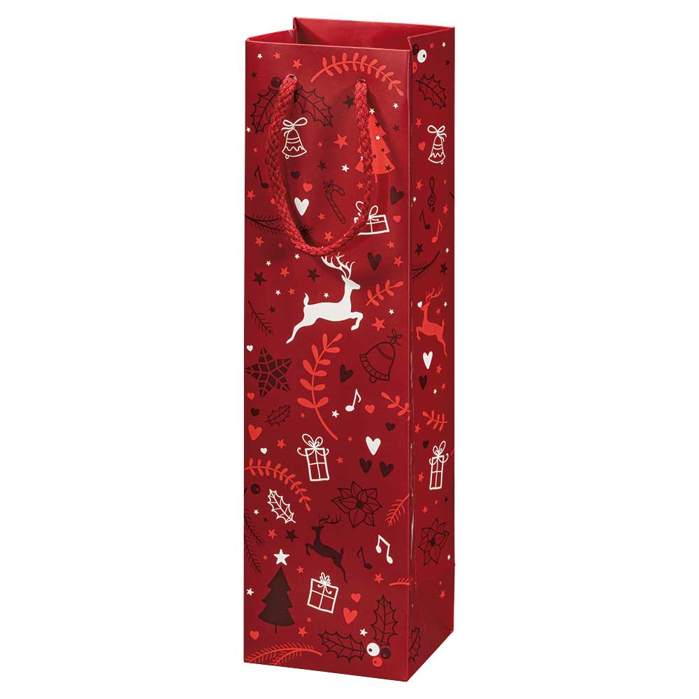 Rudolph Flaschentasche für 1 Flasche, mattlamiert