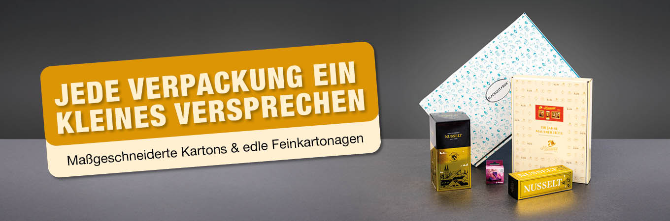 Perfekt verpackt: Maßgeschneiderte Kartons & edle Feinkartonagen