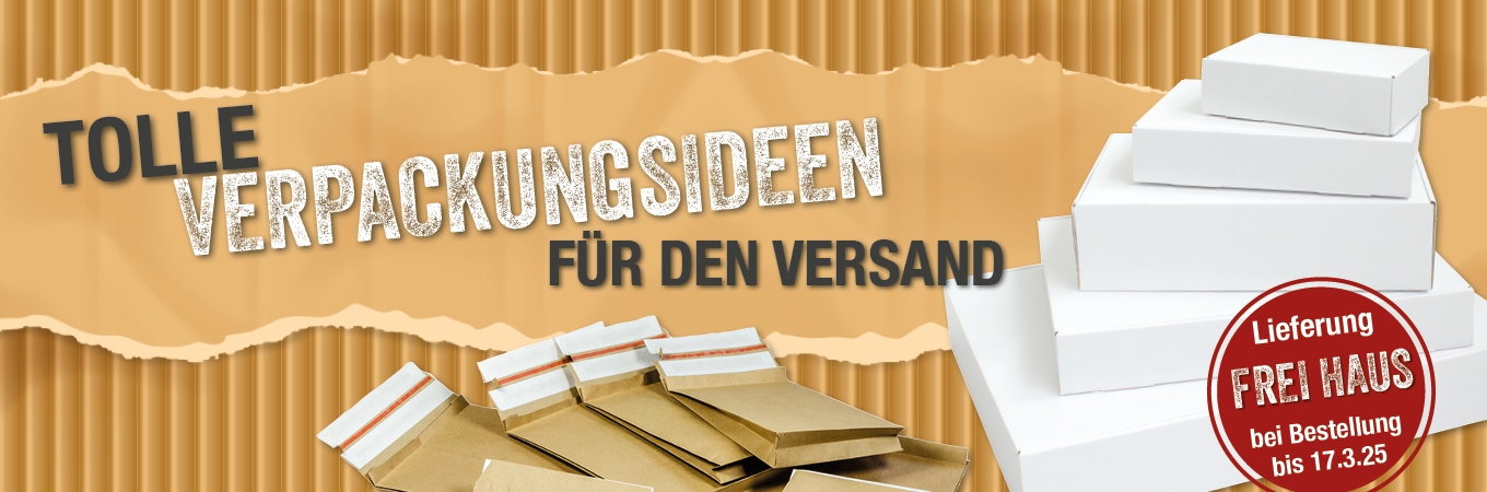 Tolle Verpackungsideen für den Versand
