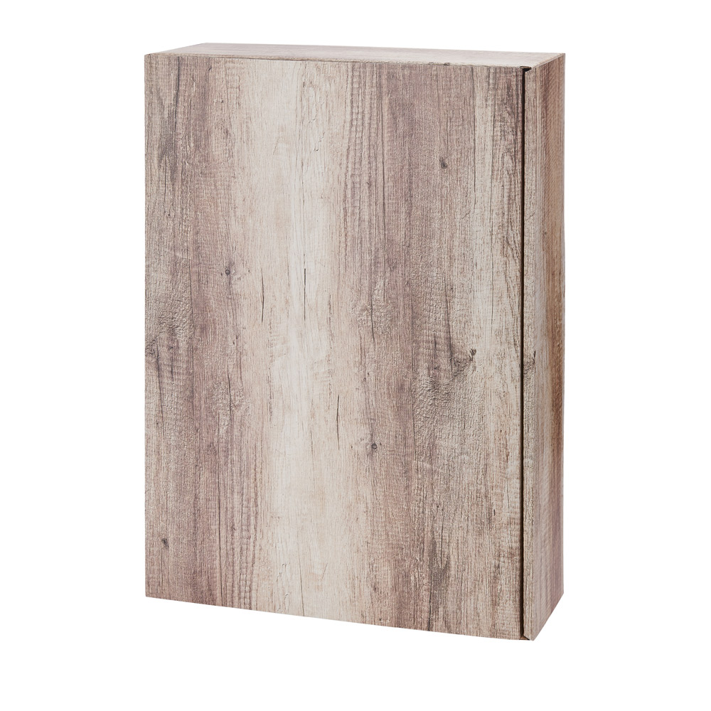 Wood Flaschenkarton