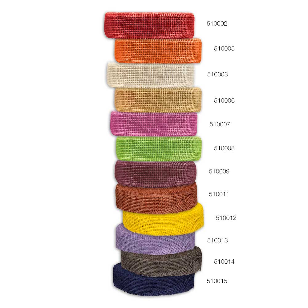 Jute Geschenkband 50 mm x 40 lfm