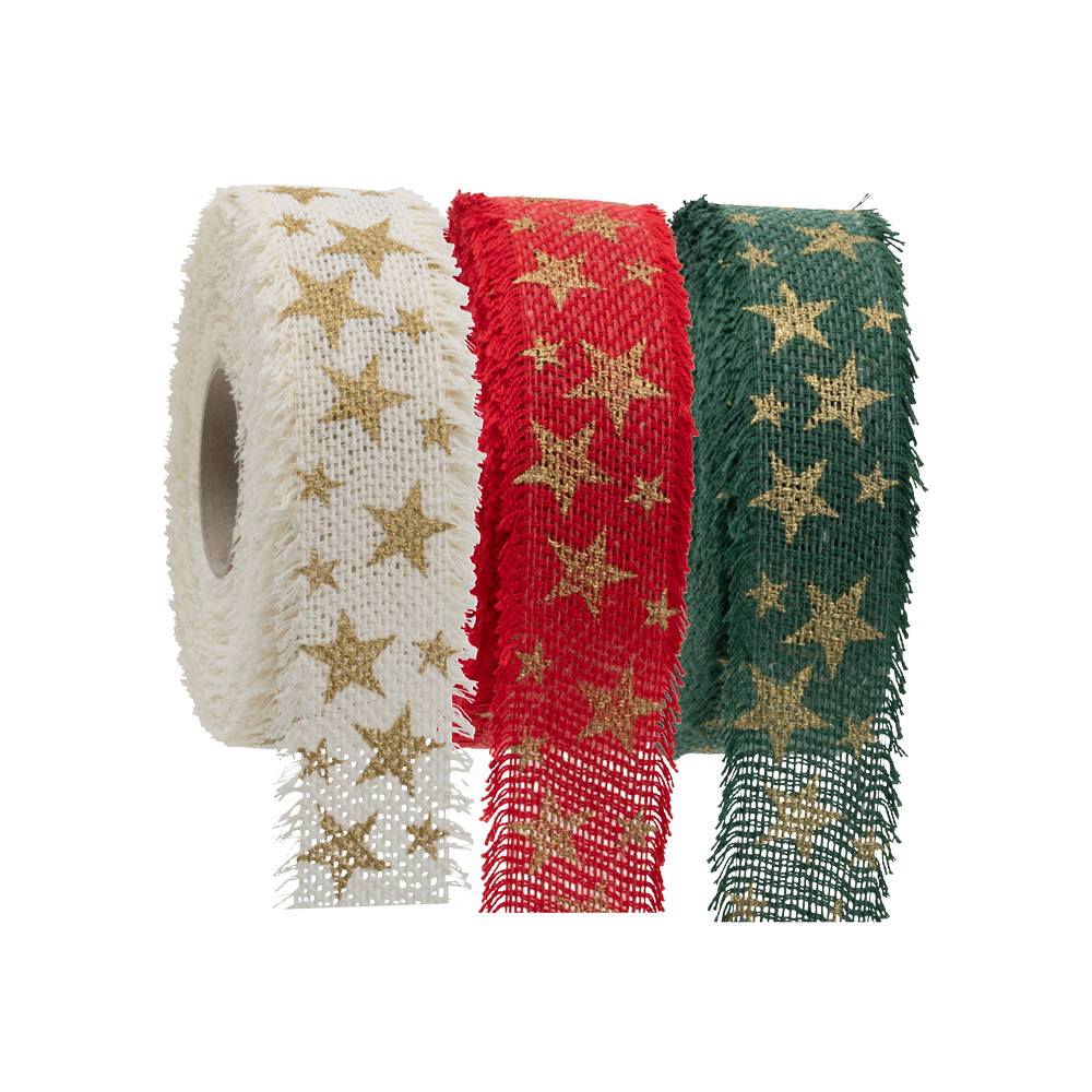 Golden Star Baumwollband, 40 mm x 15 lfm Golden Star Baumwollband, 40 mm x 15 lfm