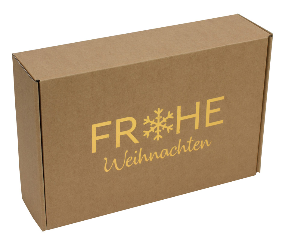 SANTORIN Schneeflocke Faltschachtel