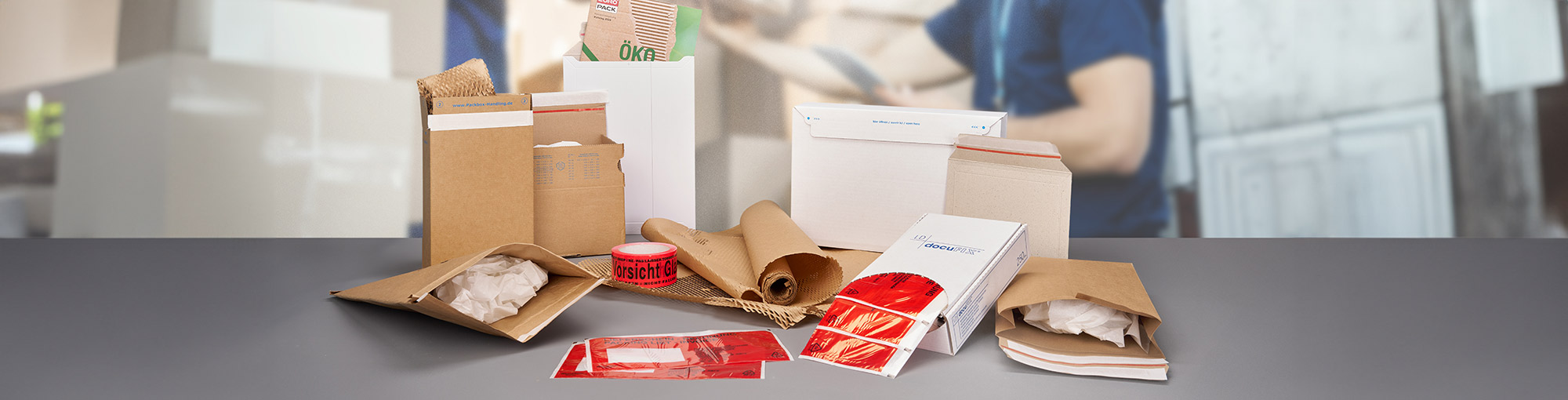 Versandverpackungen von Europack Versandverpackungen bei Europack im Onlineshop bestellen